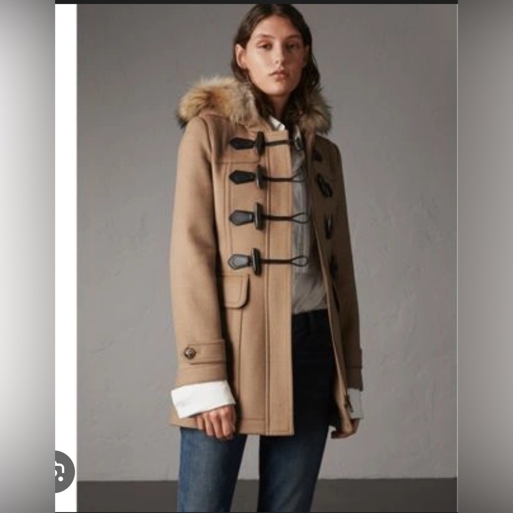 Burberry Blackwell Wool Coat US 8